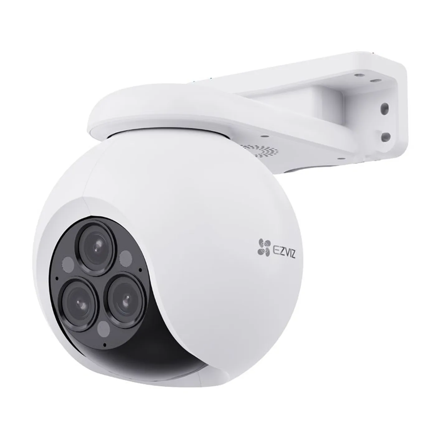 [010845] [CS-H80f-R100-8G444WKFL] Ezviz - Cámara Domo IP PT Inalambrica HD Triple Lente [4MP] + [4MP] + [4MP] WiFi Rotatoria Exterior/Interior [Serie H]