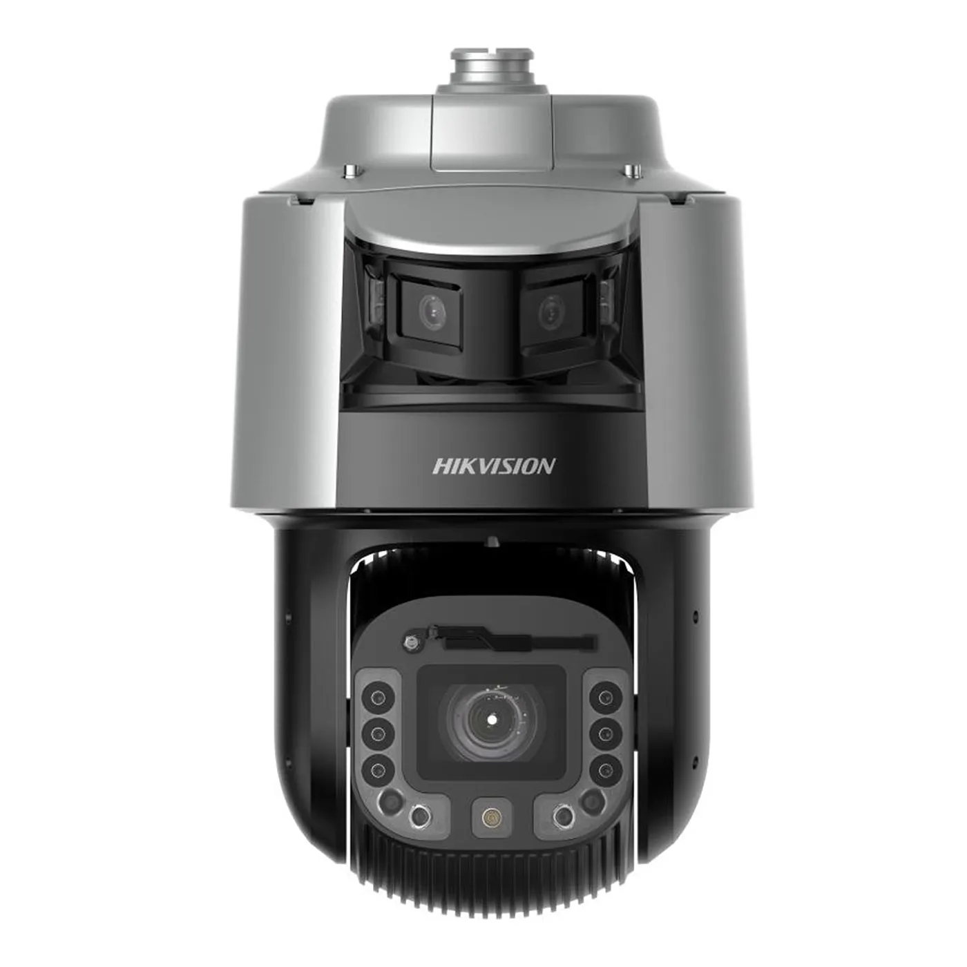 [010919] [DS-2SF8C442MXG-ELW/26(F0))(B)] Hikvision - [TandemVu] Cámara Domo PTZ IP [4Mp] con Cámara Panoramica 180º de [6Mp] 42X Zoom 300 mts IR y 30 mts Luz Blanca IP67 IK10 Autoseguimiento Wiper Deep learning