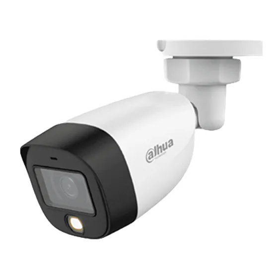 [DH-HAC-HFW1209CLN-A-LED-0280B-S3] Dahua - Cámara Bullet 1080P [2MP] con Audio Lente 2.8mm FullColor [Metal/Plástico] [Serie Lite]