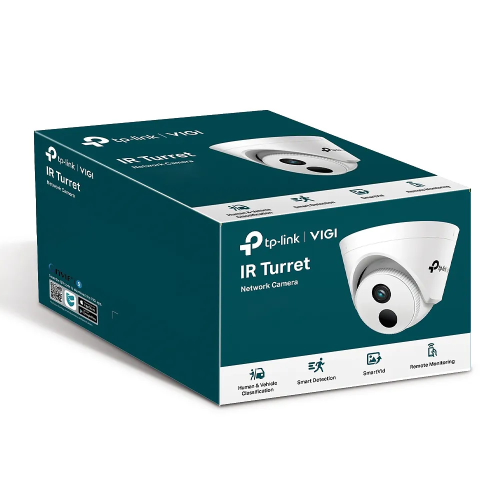 [010977] [C440I-2.8] Vigi By TP-Link - Cámara IP Alta Definición [4Mp] Tipo Turret con IR PoE y 12V [Lente 2.8mm]