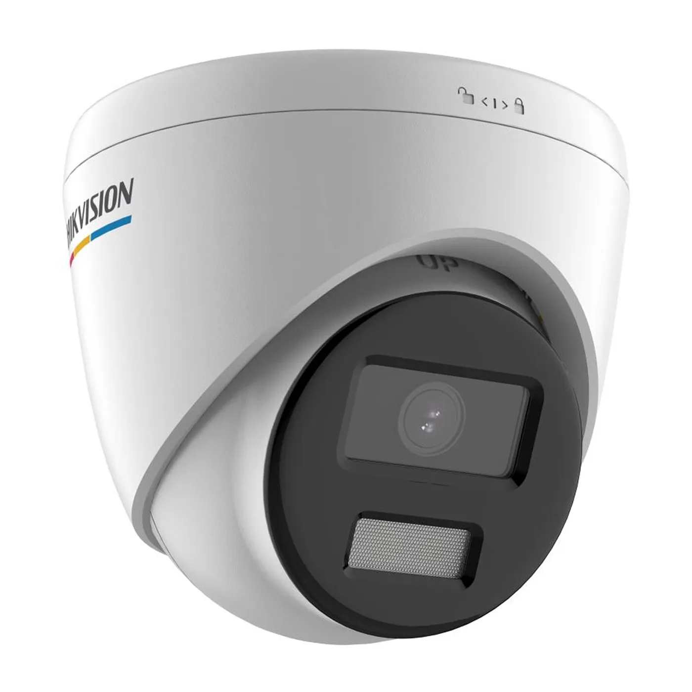 [010861] [DS-2CD1347G2-L] Hikvision - Cámara de Red Tipo Domo ColorVu 4MP
