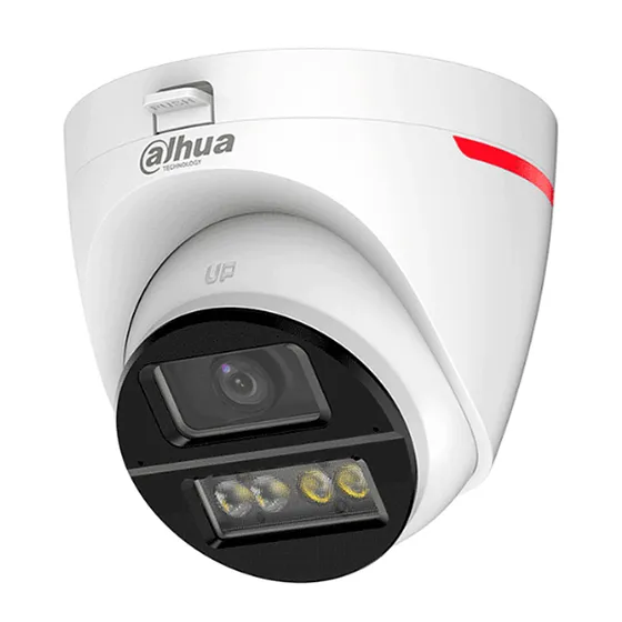 [DH-HAC-HDW1249XN-IL-A-PRO] Dahua - Cámara Domo 1080P [2MP] con Audio Lente 2.8mm WizColor [Metal/Plástico] [Serie Lite]