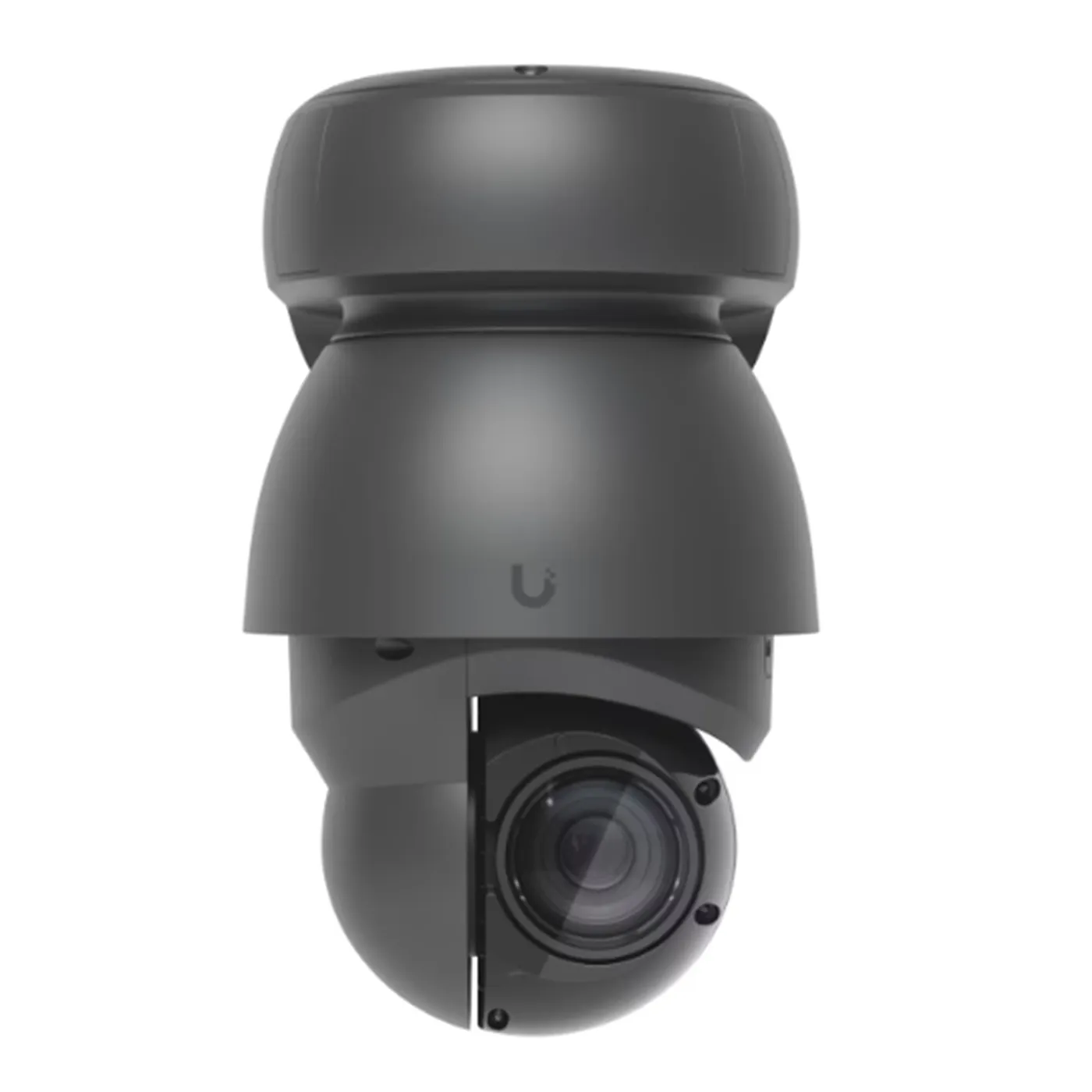 [011127] [UVC-AI-PTZ-B] Ubiquiti - Cámara IP PoE++ UniFi Protect PTZ 4K [4Mp] AI Industrial Zoom Óptico 22x Visión Nocturna IR 100 Metros Reconocimiento Facial y Placas Protección IP66 Movimiento 360 [Negro]