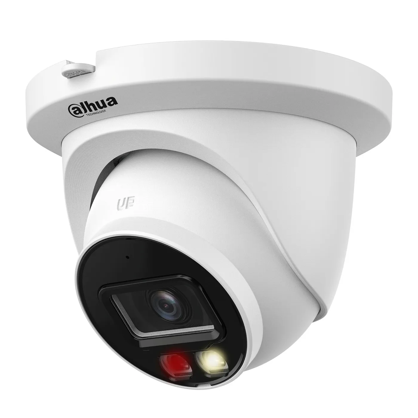 [010995] [DH-IPC-HDW2649TM-S-IL] Dahua - Cámara Turret IP [6MP] con Audio Lente 2.8mm WizSense Smart Dual Light SMD Plus IP67 [Metal/Plástico] [Serie 2]