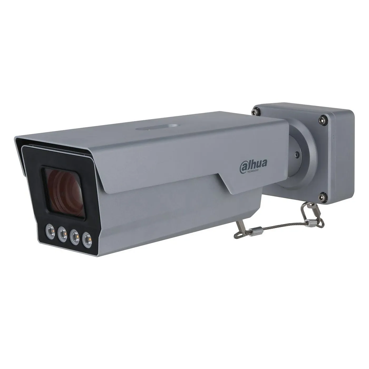 [011009] [DHI-ITC431-RW1F-IRL8] Dahua - Cámara Bullet IP ANPR 2K [4MP] con Audio Lente Motizado 10-50mm ANPR (Reconocimiento de Matrículas) Detección hasta 180Km/h IP67 [Metal/Plástico] [Serie Project]