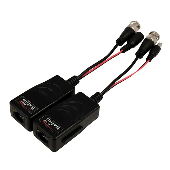 [011020] [PFM802] Dahua - Video Balun Transceptores Pasivos de Hasta [4Mp] para Video y Energía Distancia de Hasta 150 Metros Voltaje de Entrada de 12-15V DC Cableado por RJ45 Conectores BNC y de Energía Soporta: HDCVI/TVI/AHD/CVBS