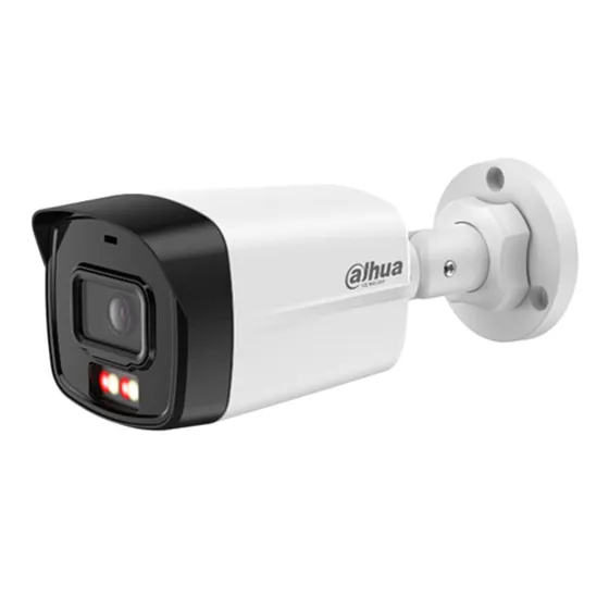 [011227] [DH-IPC-B1E49-A-IL] Dahua - Cámara Bullet IP POE [4MP] Lente 2.8mm Smart Dual Light IP67 con Audio Integrado [Serie Eco]