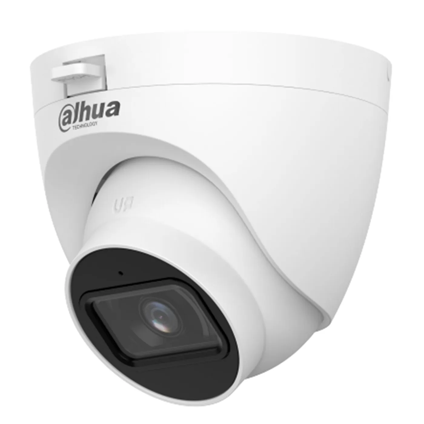 [011264] [DH-HAC-HDW1500TRQN-A-0280B-S3-DIP] Dahua - Cámara Domo Turret HDCVI 5MP Lente 2.8mm IR 25m con Micrófono [Serie Lite]