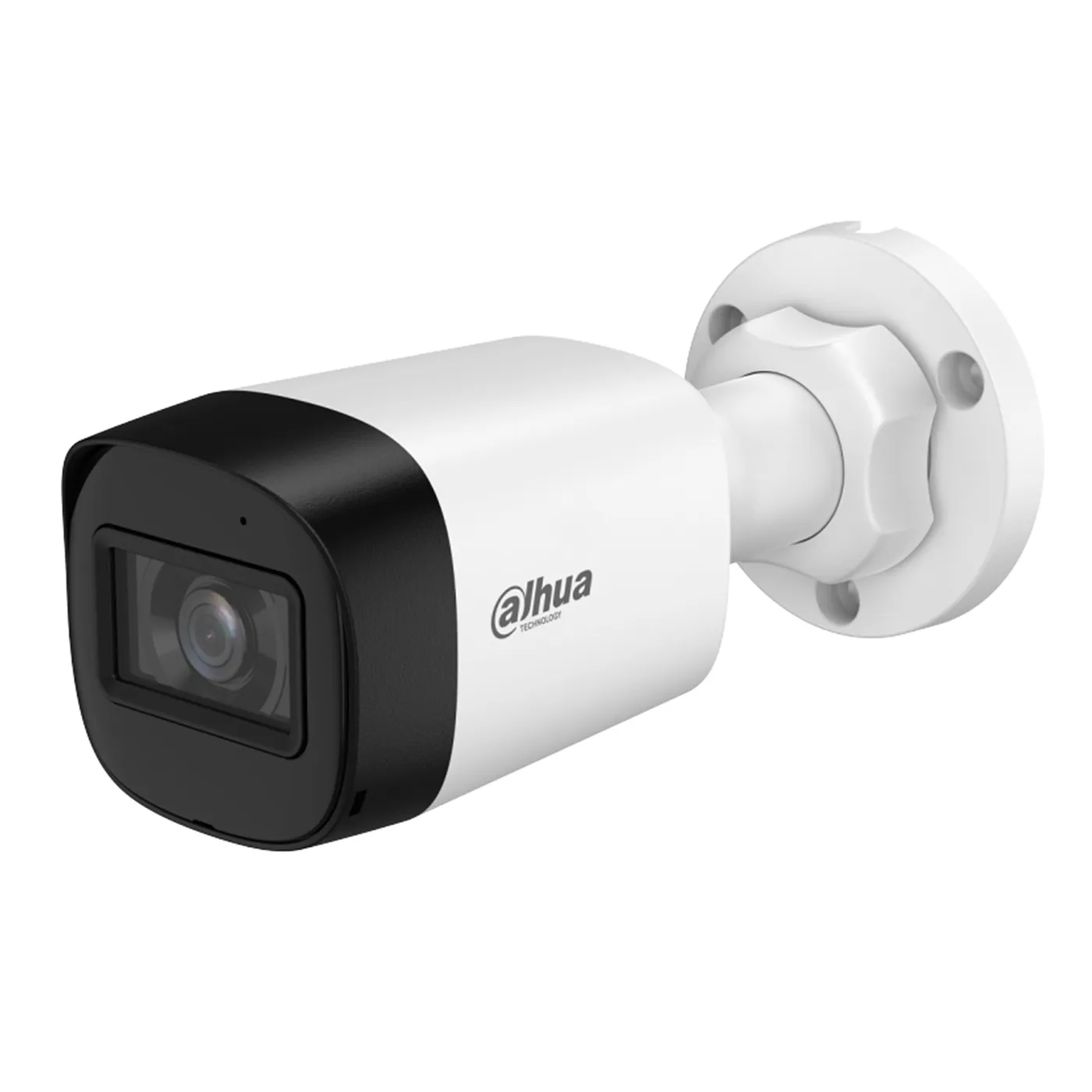 [011265] [DH-HAC-HFW1500RLN-A-0280B-S3-DIP] Dahua - Cámara Bullet HDCVI 5MP Lente 2.8mm Smart IR 30m con Micrófono [Serie Lite]