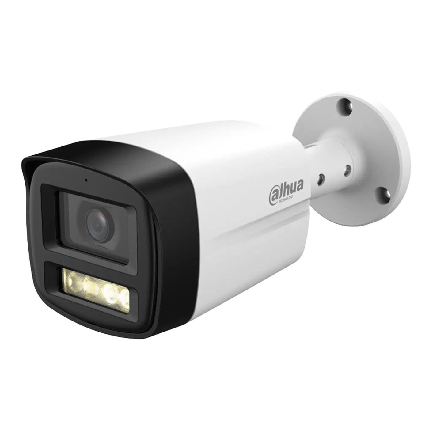 [011270] [DH-HAC-HFW1500TLMN-IL-A-0280B-S3-DIP] Dahua - Cámara Bullet HDCVI 5MP Lente 2.8mm Smart Dual Light con Micrófono [Serie Lite]