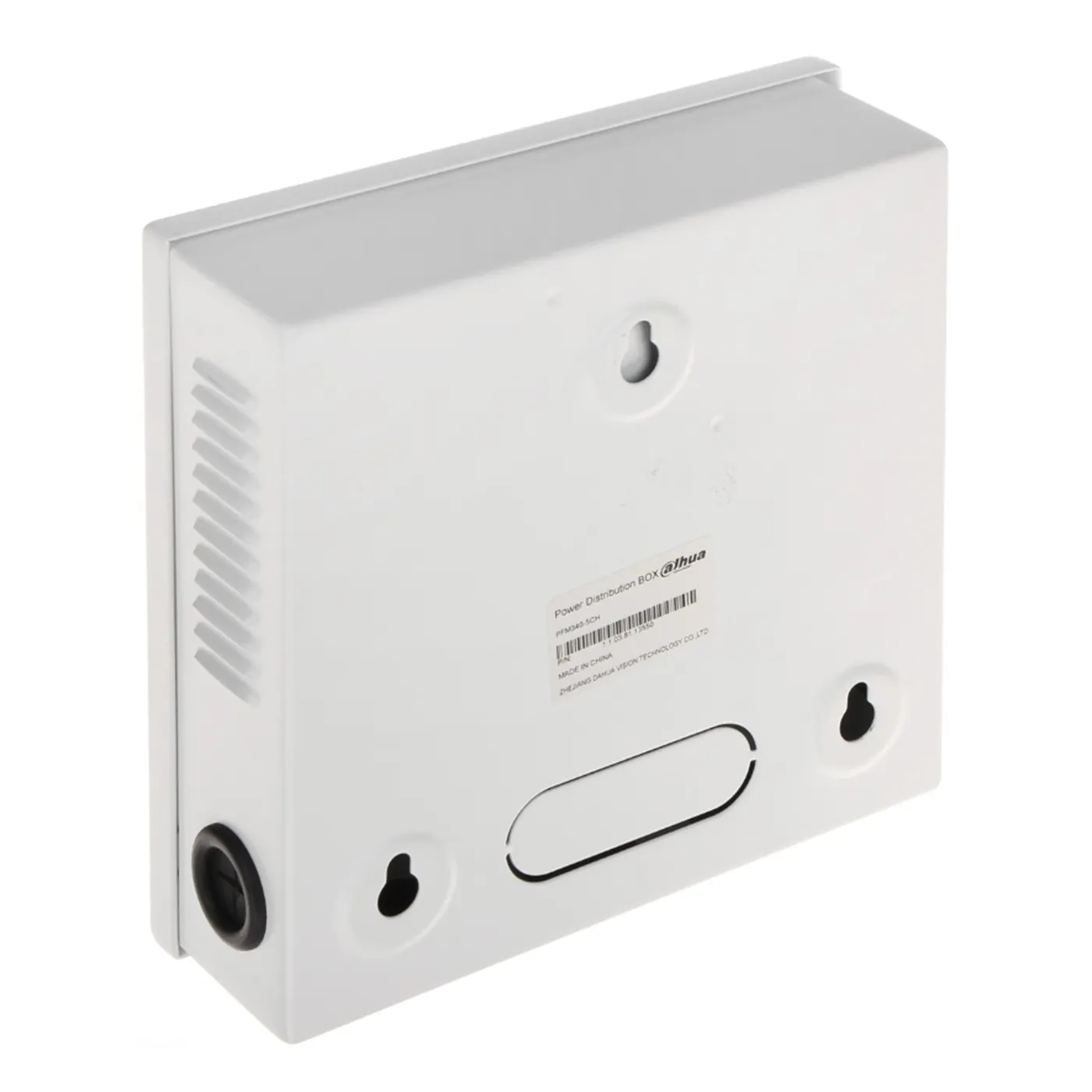 [011160] [DH-PFM340-5CH] Dahua - Fuente de Poder Centralizada de 12V 4A con Distribuidor para 5 Camaras Indicadores Led por Canal Voltaje de Entrada de AC90V-264V Fusibles Intercambiables Gabinete Metalico con Cerradura Protección Contra Descargas