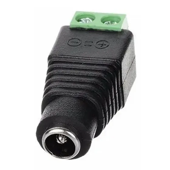 [DH-PFM979-DCS] Dahua - Conector Plug de Alimentación DC 12V Hembra 2.1mm [50 Unidades]