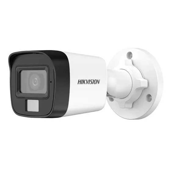 [011176] [DS-2CE16K0T-EXLF(2.8mm)] Hikvision - Cámara HD Bullet Smart Hybrid Light 3K Lente 2.8mm [Metalico]