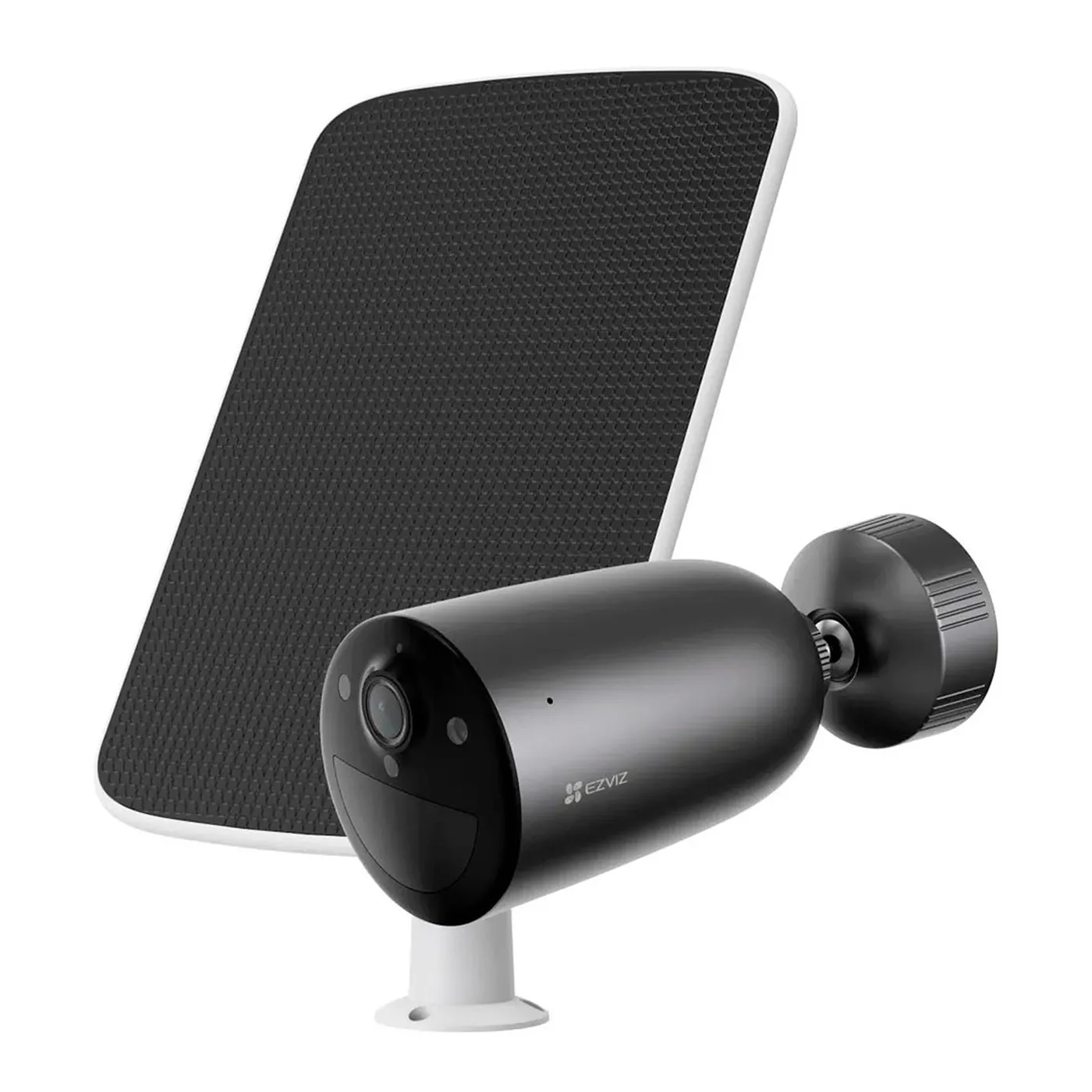 [011182] [CS-EB3/SP-R200(3MP)] Ezviz - Kit Cámara Bullet IP Inalámbrica con Batería HD 2K [3MP] Wi-Fi Lente 2.8mm con Panel Solar Exterior/Interior