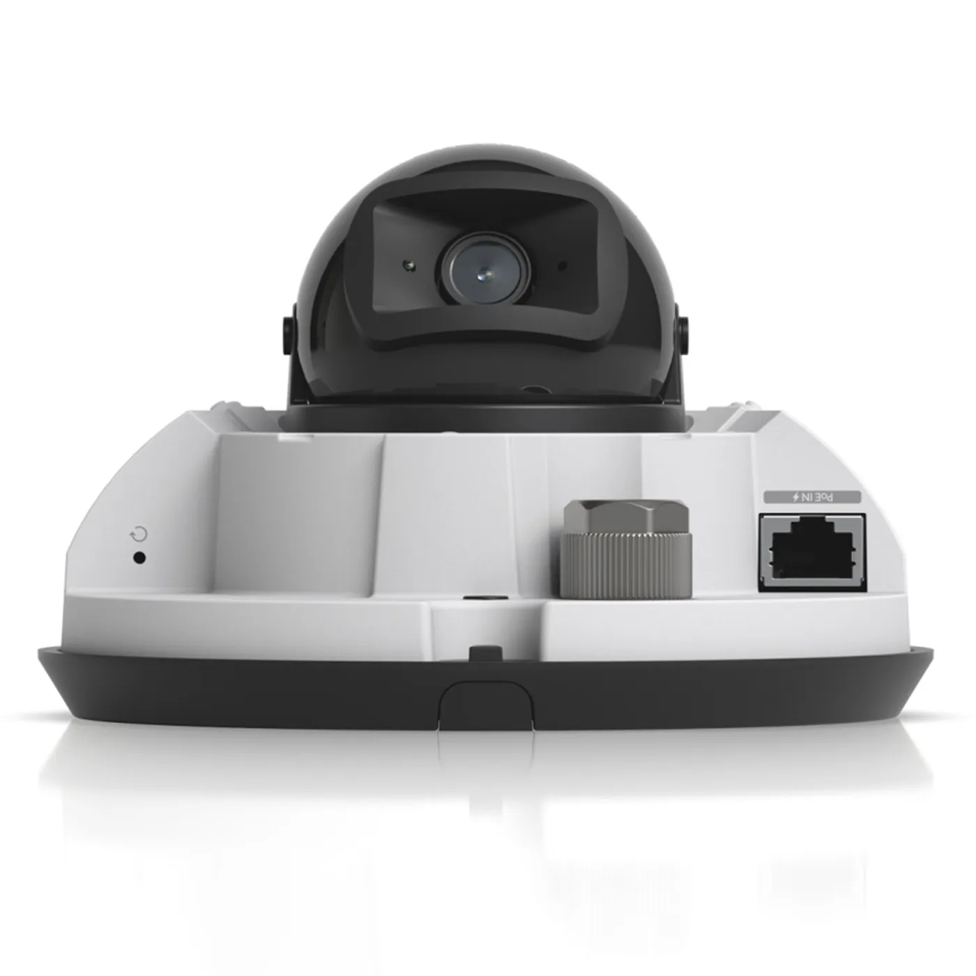 [011330] [UVC-G6-Dome-W] Ubiquiti - UniFi Protect G6 Dome, Cámara Domo 4K [8MP] con Sensor de 1/1,8 pulgadas, IR de 30 m, Reconocimiento Facial y de Matrículas, Micrófono, PoE y Protección IP66/IK10