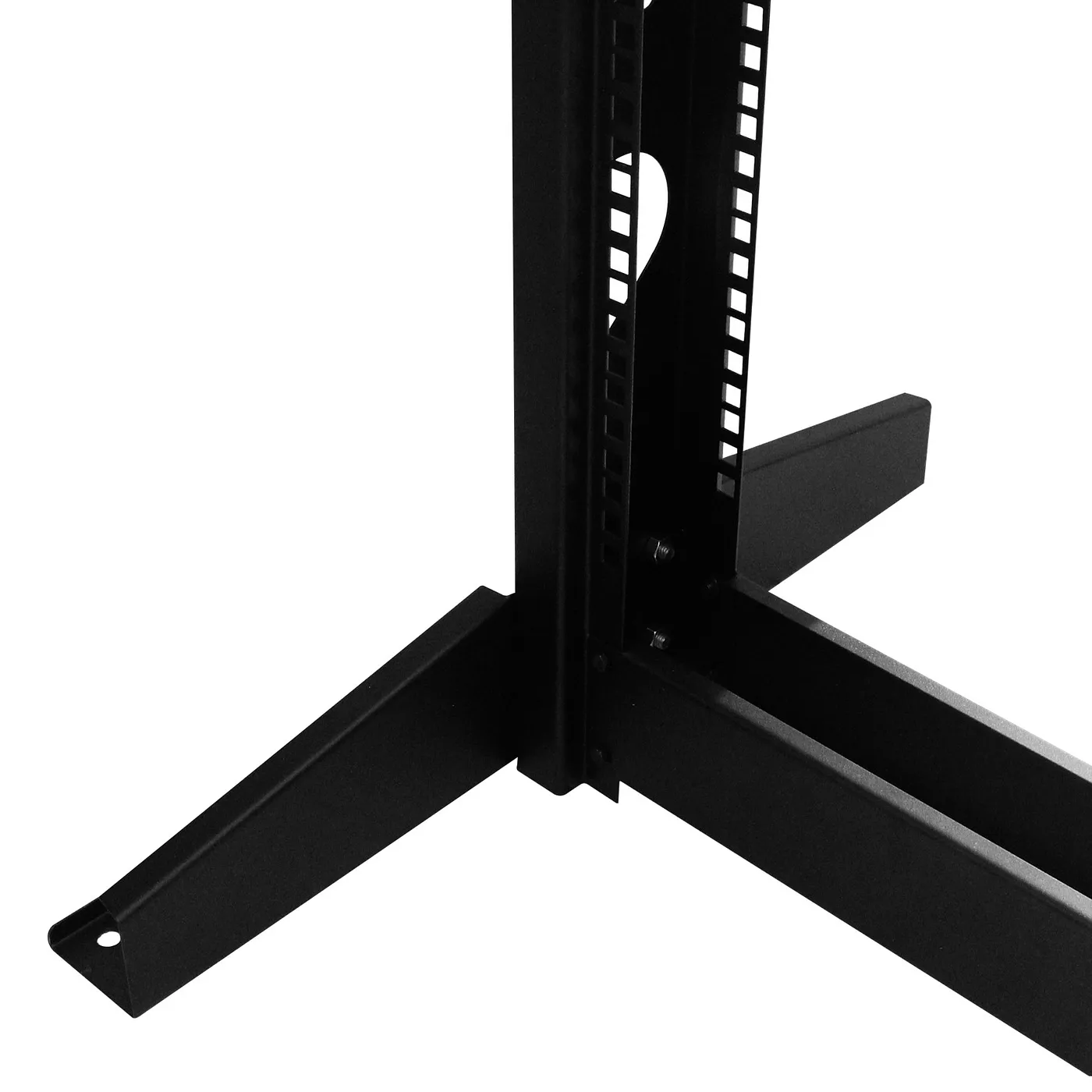 [020030] [R-22U-A2P] Onlink - Rack de Piso [22U] Abierto 2 Postes 1.10 Metros [Negro]