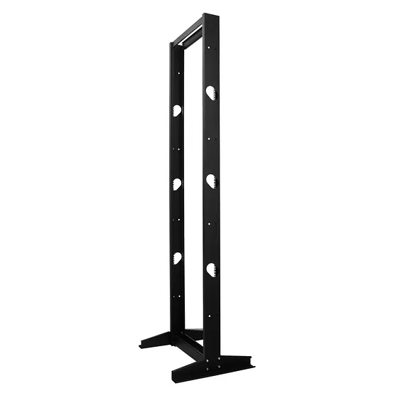 [020033] [R-42U-A2P] Onlink - Rack de Piso [42U] Abierto 2 Postes 2.10 Metros [Negro]