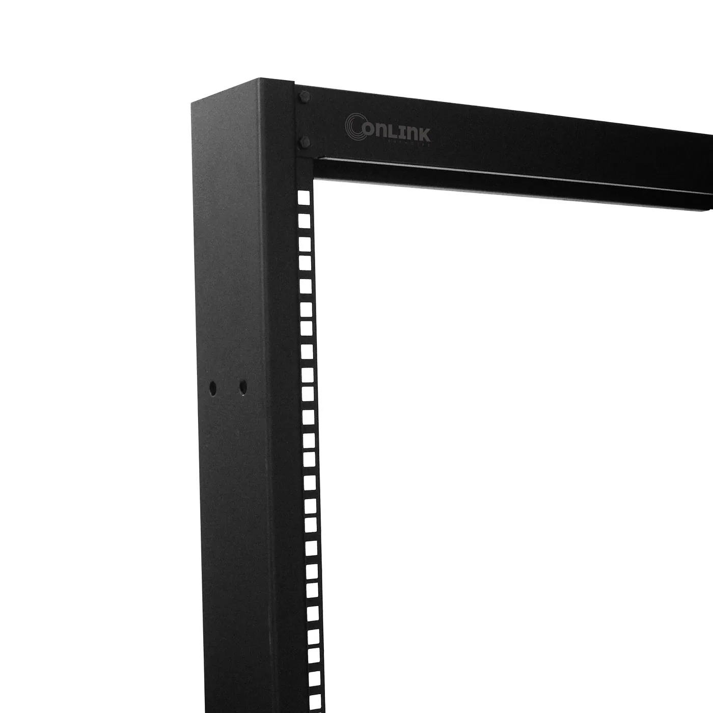 [020033] [R-42U-A2P] Onlink - Rack de Piso [42U] Abierto 2 Postes 2.10 Metros [Negro]