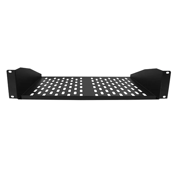 [020038] [B-19x12-2U-V] Onlink - Bandeja 19" Ventilada 19x12 [2U] para Montaje en Rack [Negro]