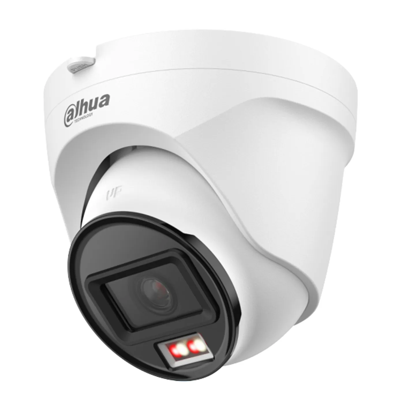 [011287] [DH-IPC-T1E49P-A-IL-0280B-S3] Dahua - Cámara Domo Turret IP 4MP Lente 2.8mm Smart Dual Light con Micrófono [Serie Eco]