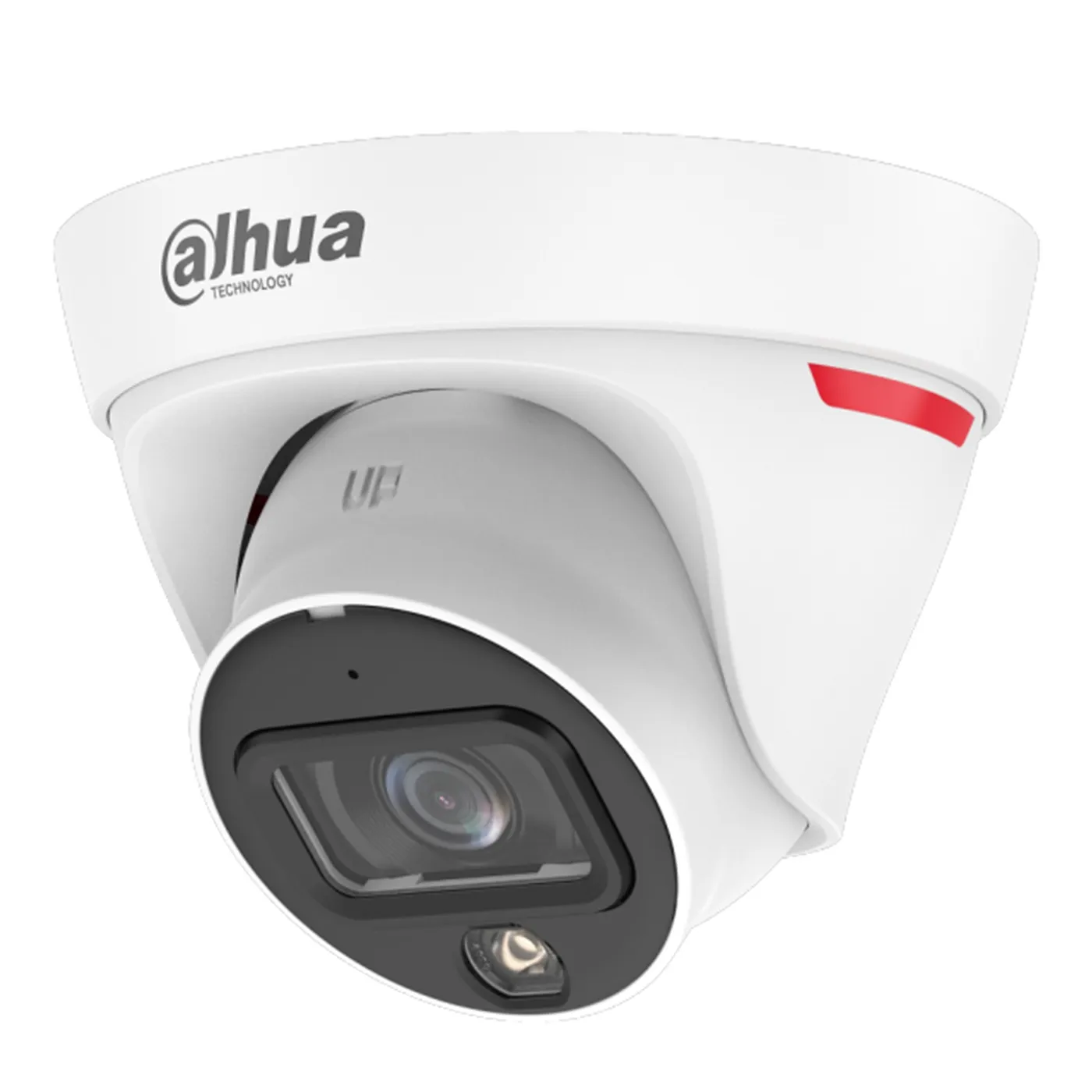 [011302] [DH-IPC-HDW1439T1P-A-LED-0280B-PRO] Dahua - Cámara Domo Turret IP 4MP Lente 2.8mm WizColor con Micrófono PoE [Serie 1]