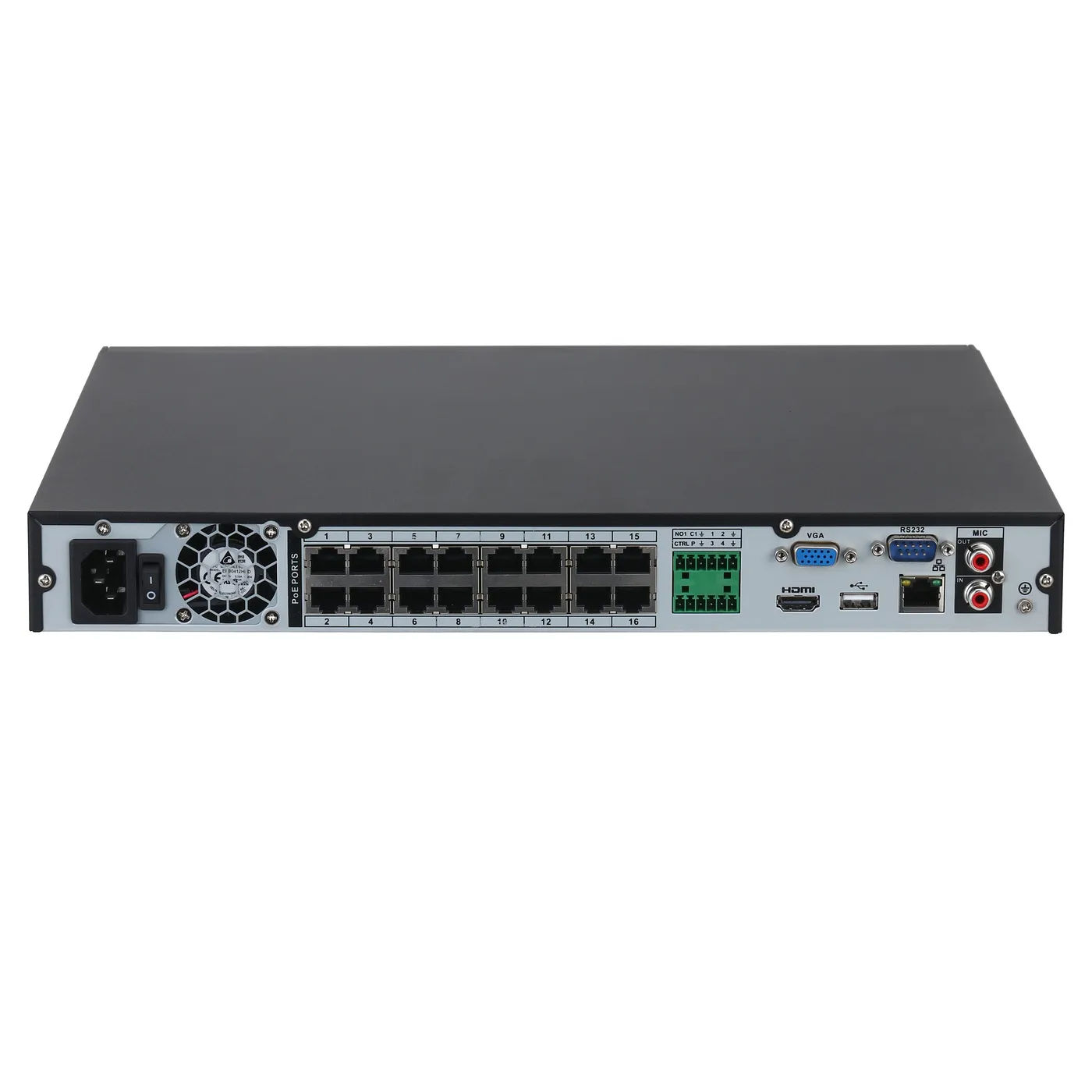 [011319] [DHI-NVR4232-16P-4KS3] Dahua - NVR de 32 Canales IP con 16 Puertos PoE 2 Bahías SATA [Serie Lite]