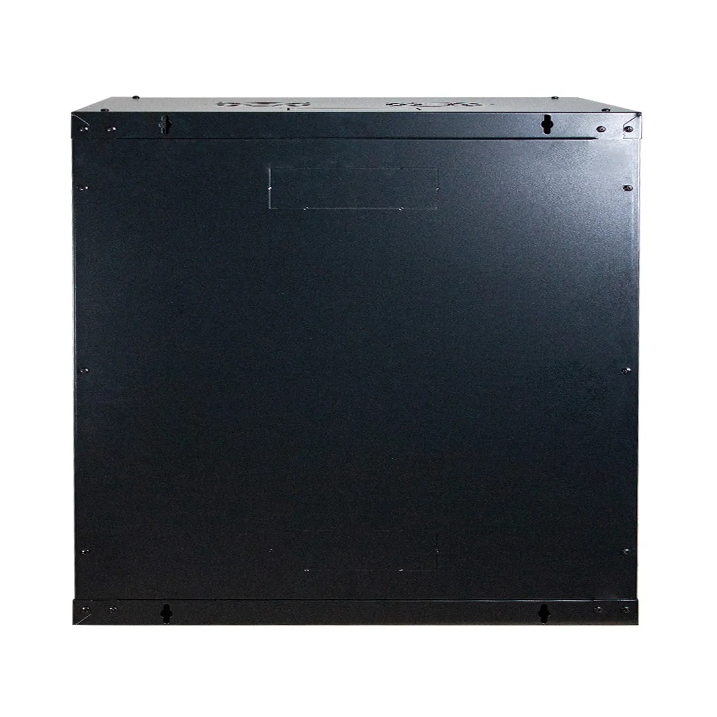 [020458] [WM6409-450-BLACK] Onlink - Rack de Pared [9U] Cerrado Fijo 600x450x501mm con 3 Cerraduras y Puerta de Vidrio [Negro]