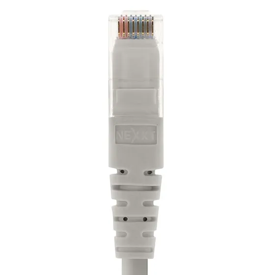 [020129] [AB361NXT01] Nexxt - Patch Cord Multifilar UTP CAT6 (Categoria 6) 24AWG Revestimiento CM [90cm/3ft] Interior (Gris) [Unidad]