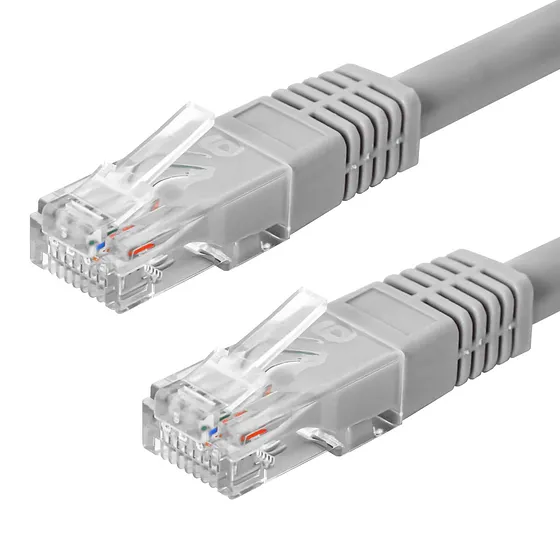 [020189] [WP-PC-C5E-2GRAY] Wireplus - Patch Cord UTP CAT5e (Categoria 5e) (Gris) [2 Metros] [Unidad]