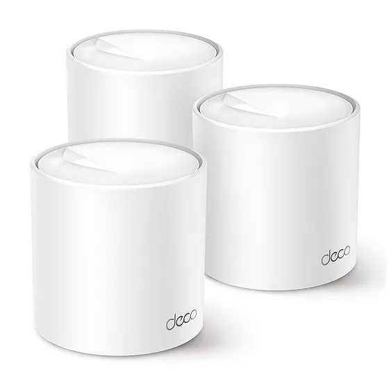 [020614] [DECO-X50-3PACK] TP-Link - Router Inalambrico WiFi Mesh Doble Banda AX3000 WiFi6 [3 Unidades]