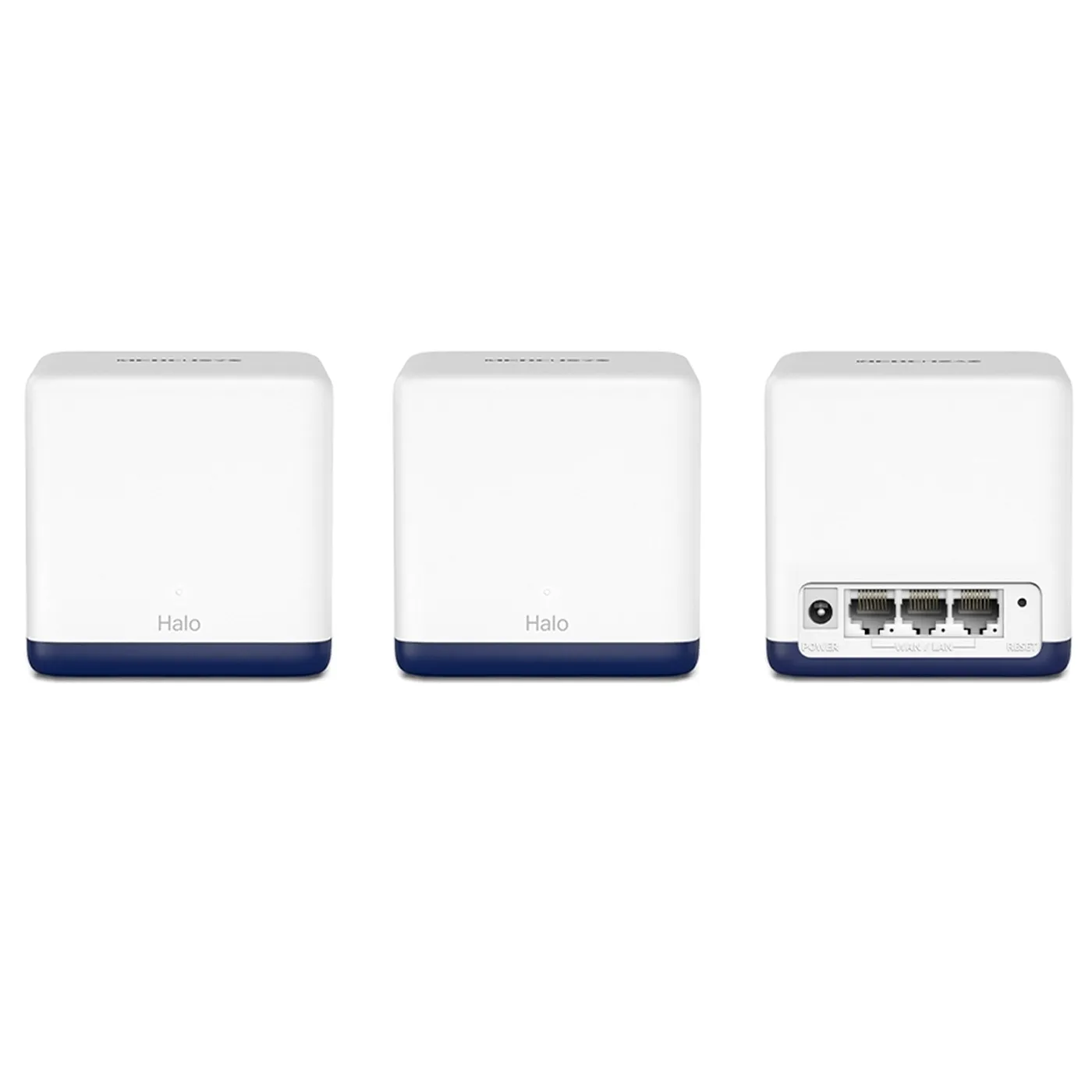 [020617] [HALO-H50G-3PACK] Mercusys - Router Inalambrico WiFi Mesh Doble Banda AC1900 [3 Unidades]
