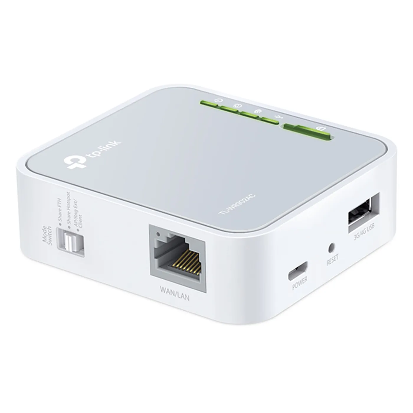 [020625] [TL-WR902AC] TP-Link - Mini Router de Viaje Inalambrico WiFi Doble Banda AC750 Sin Antena