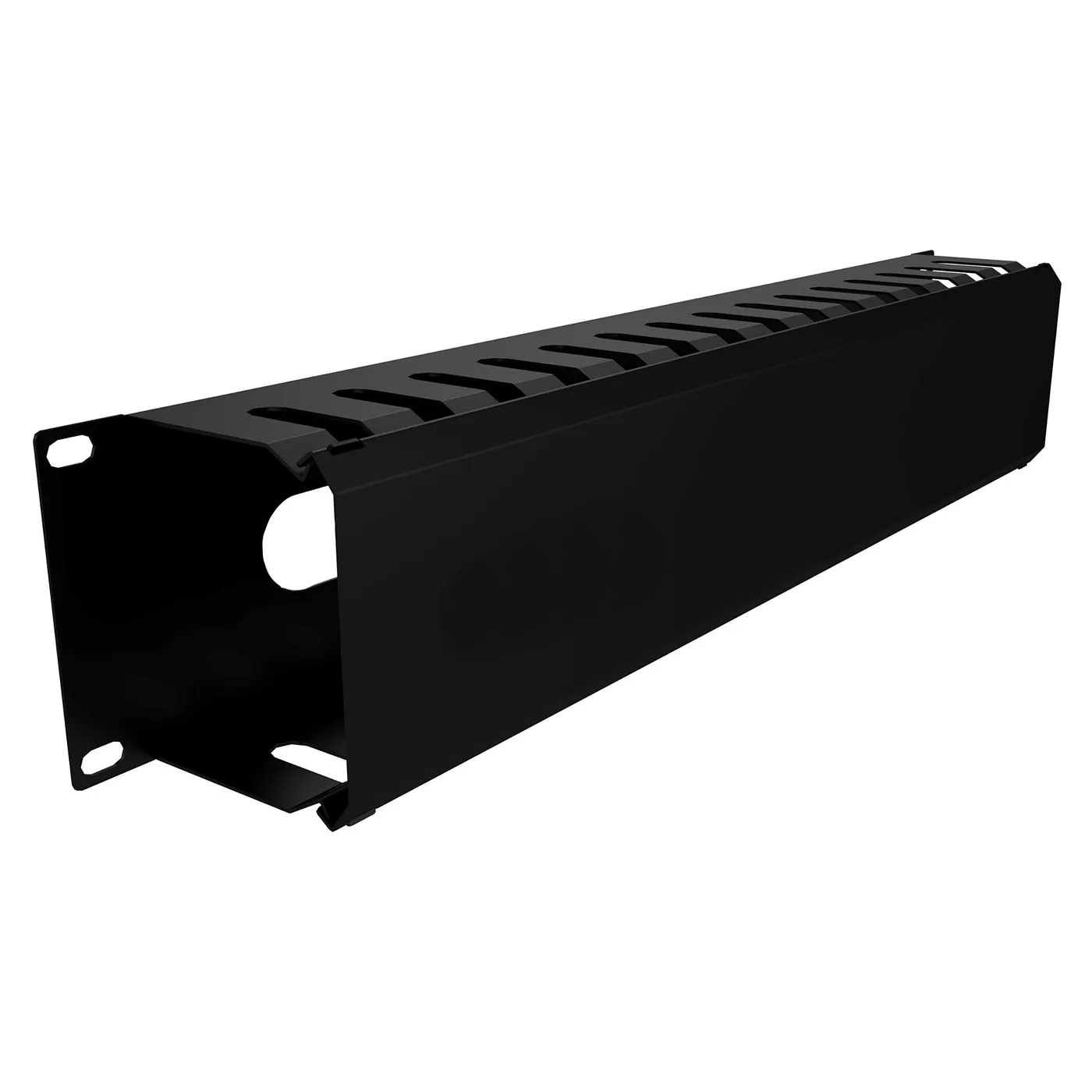 [020472] [OHM2U] Onlink - Organizador de Cables Horizontal 2U 19" Metalico con Tornillos y Tuercas