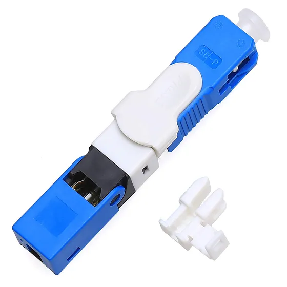 [020542] [WPF-CON-RAP-SC-UPC] Wireplus - Conector Rapido de Fibra Optica FTTH SC-UPC Azul [Unidad]