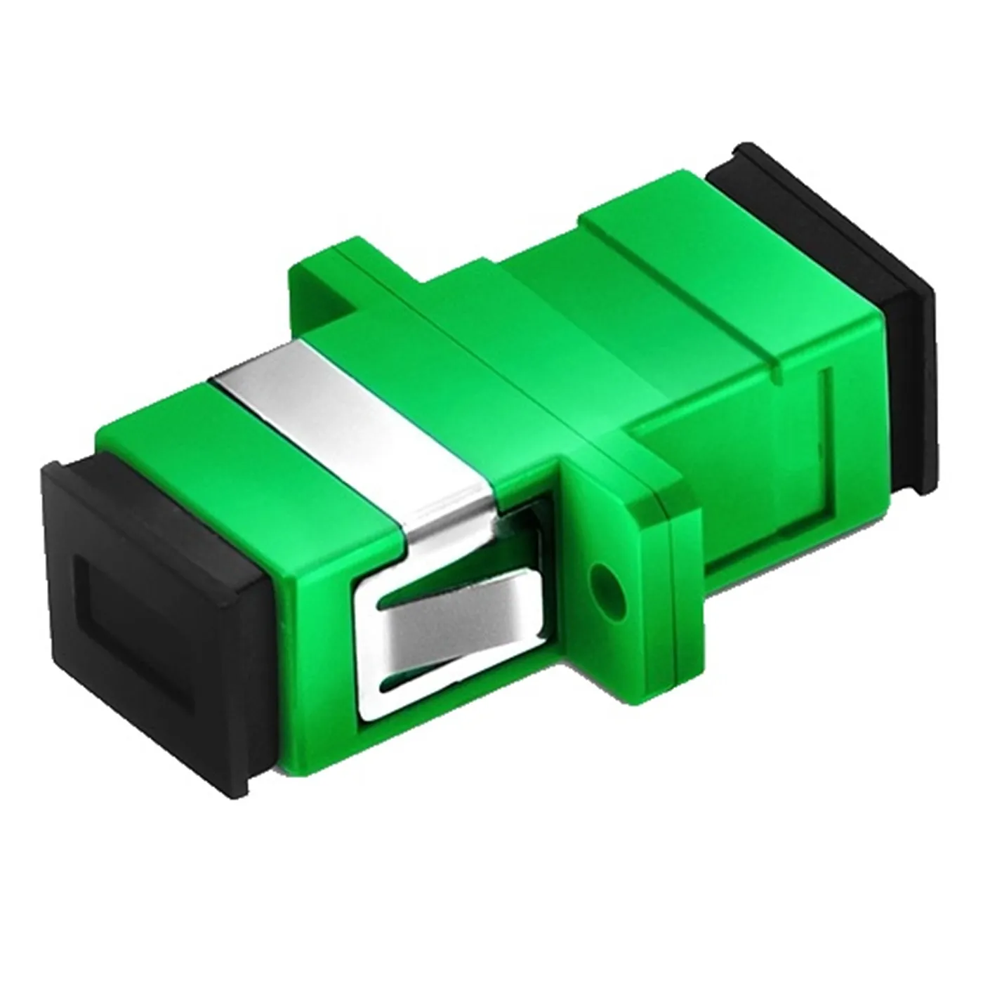 [020555] [WPF-ADPT-SCAPC] Wireplus - Adaptador - Puente - Acoplador de Fibra Optica SC-APC Verde [Unidad]