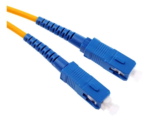 [020566] [WPF-PC-UPCUPC-5] Wireplus - Patch Cord Fibra Optica SC/UPC a SC/UPC G652D [Azul a Azul] [5 Metros]