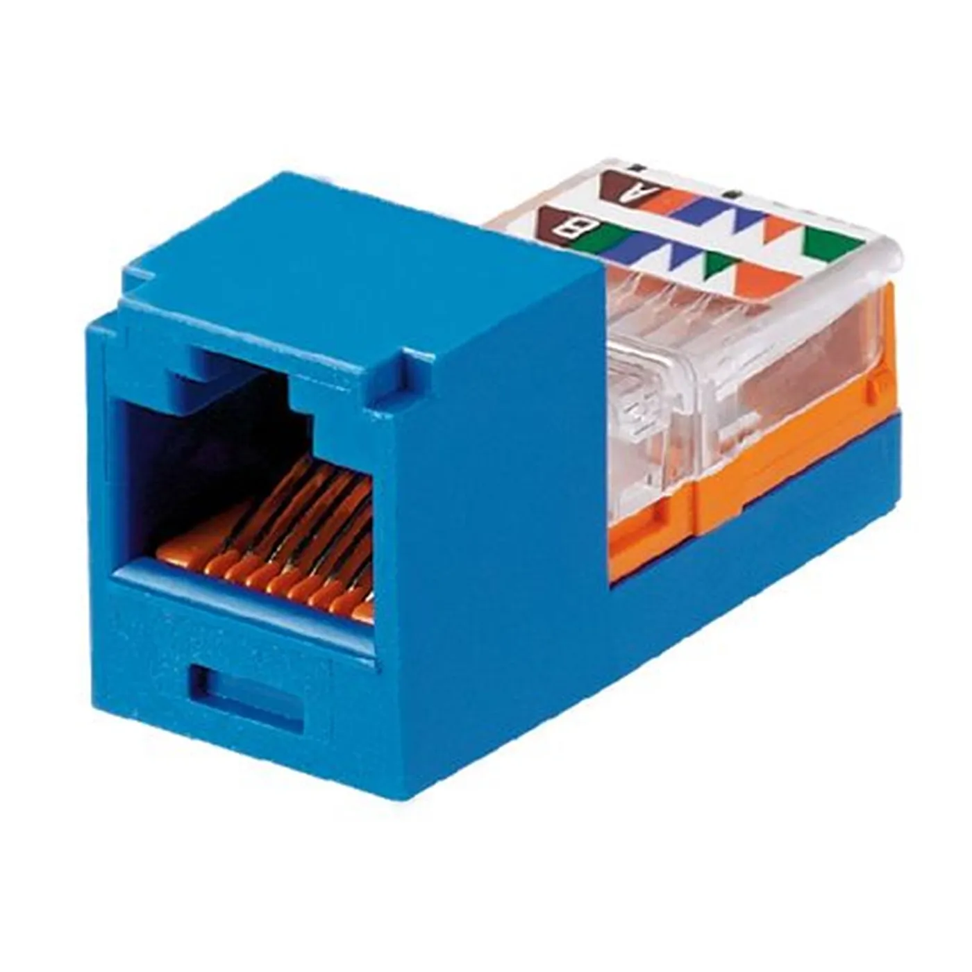 [020698] [CJ588BUY] Panduit - Conector Jack Coupler RJ45 CAT5e (Categoria 5e) Pan-Net (Azul) [Unidad]