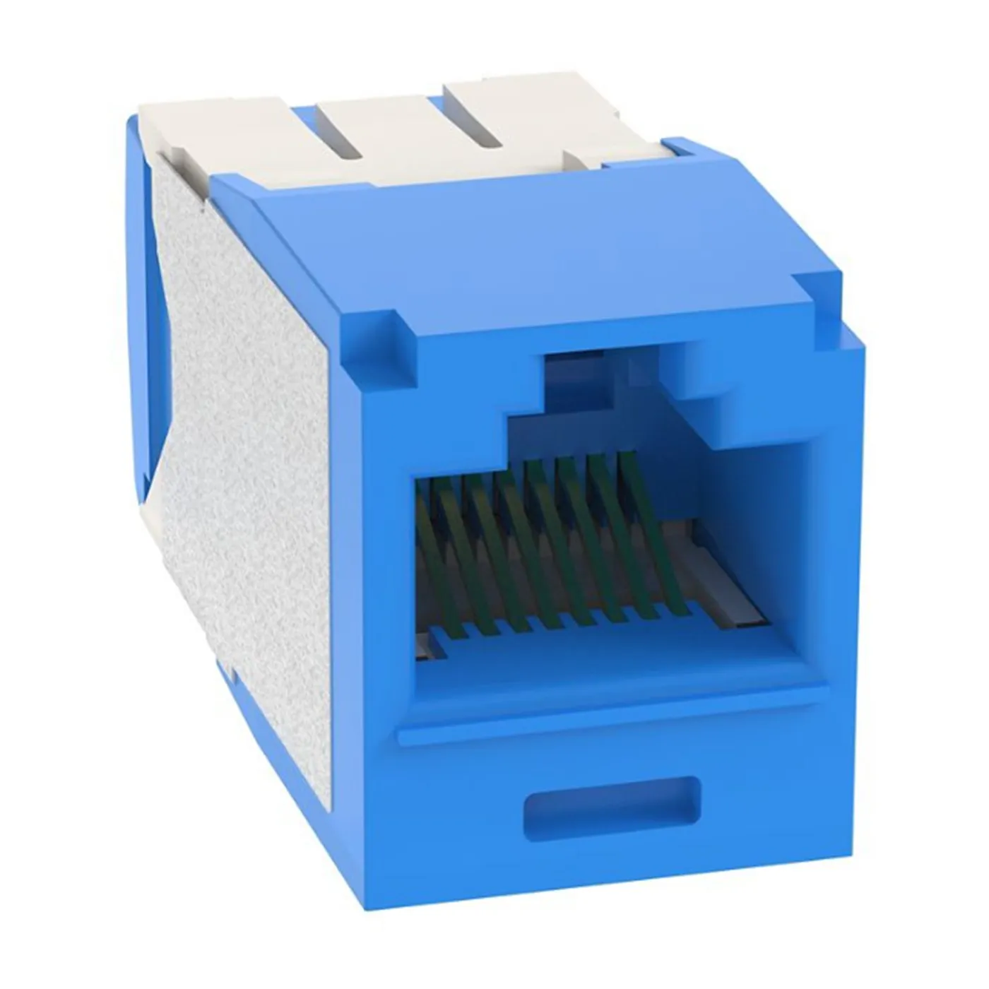 [020701] [CJ6X88TGBU] Panduit - Conector Jack Coupler RJ45 CAT6A (Categoria 6A) (Azul) Pan-Net [Unidad]