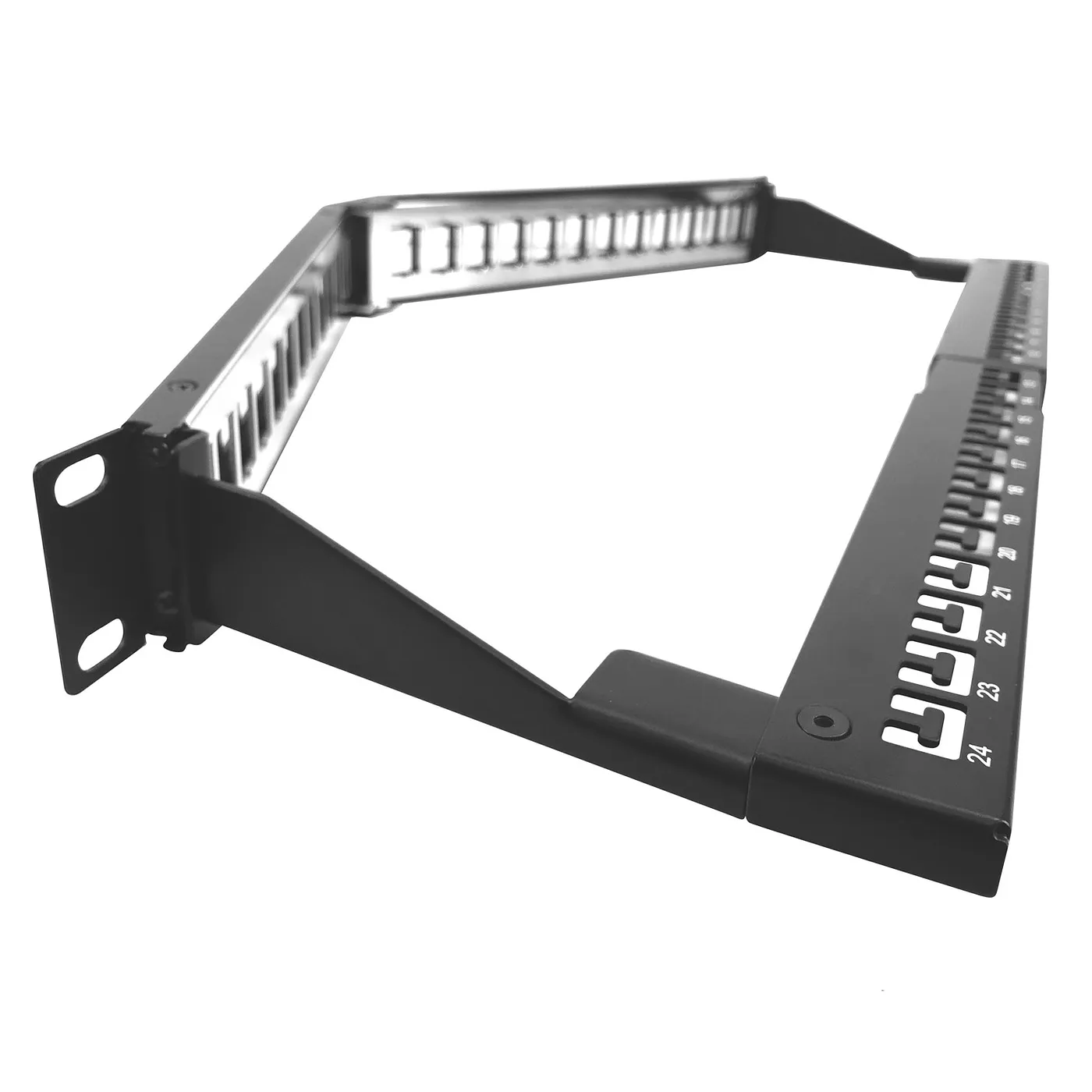 [020727] [AW192NXT12] Nexxt - Patch Panel Modular Angular 24 Puertos 1U