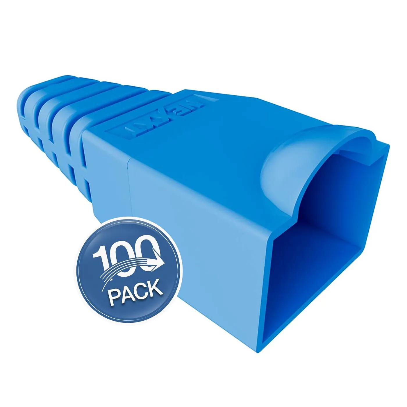 [020735] [AW103NXT02] Nexxt - Botas Protectoras RJ45 Azul [100 Unidades]