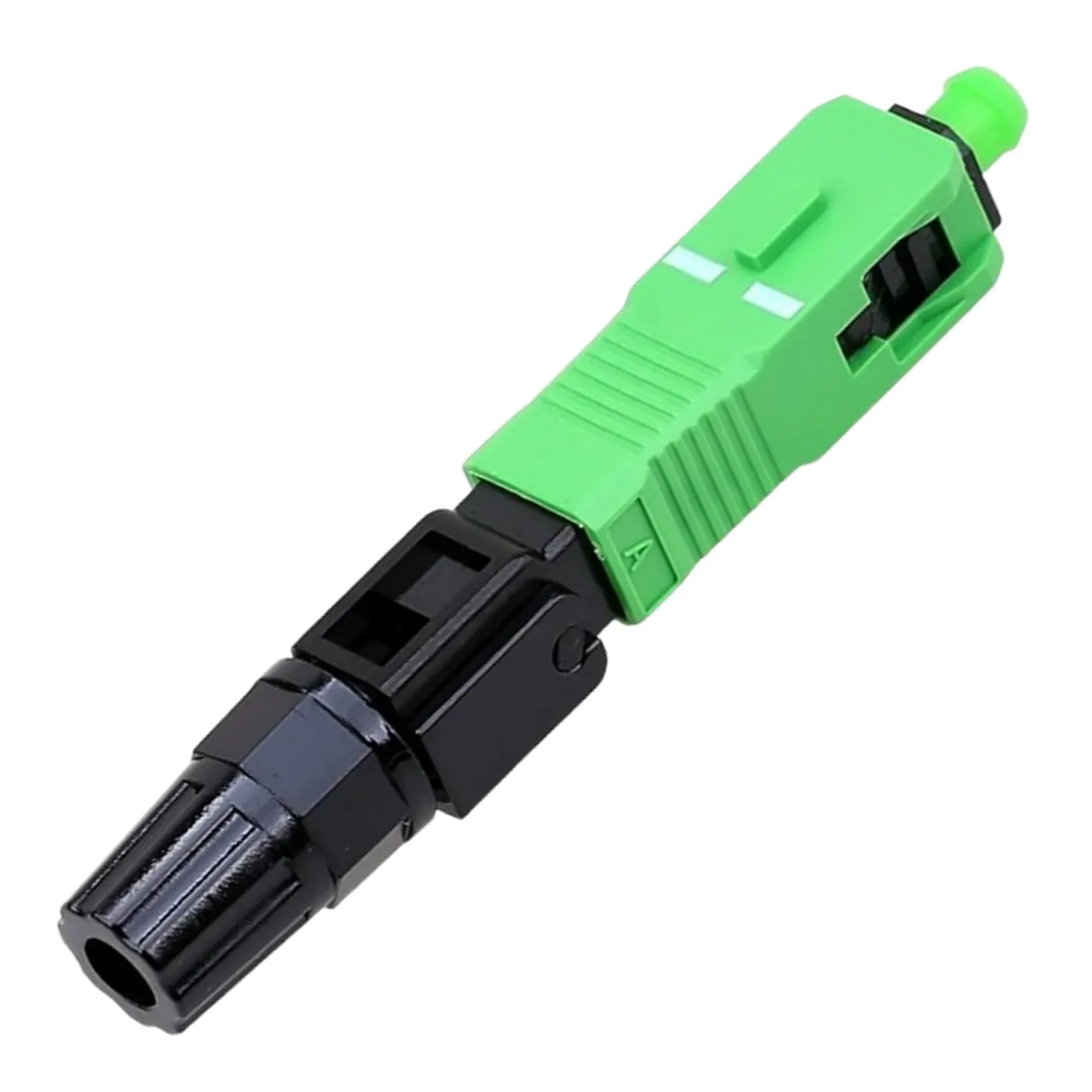 [020751] [WPF-CON-SCAPC] Wireplus - Conector de Fibra Optica FTTH SC-APC Verde [Unidad]