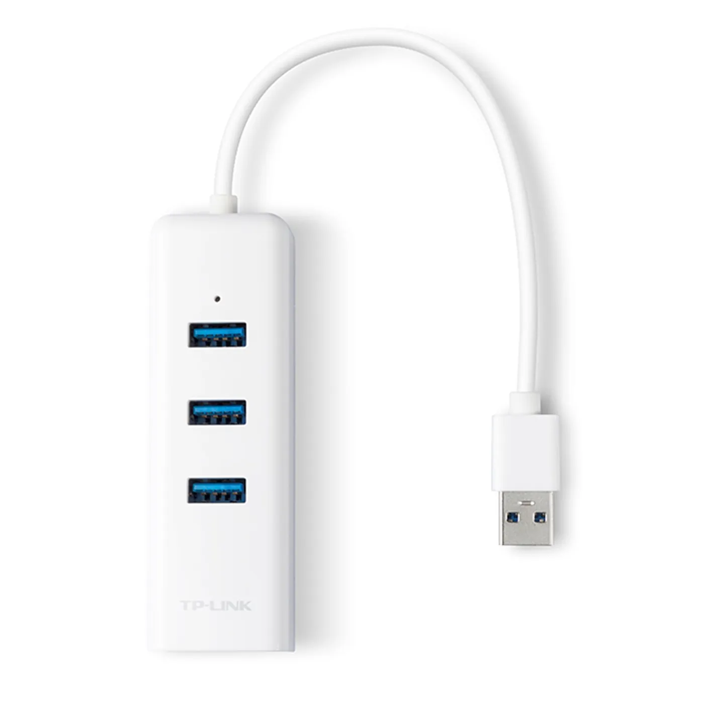 [020755] [UE330] TP-Link - Adaptador USB 2 en 1 con Hub de 3 Puertos USB 3.0 y Adaptador Ethernet Gigabit