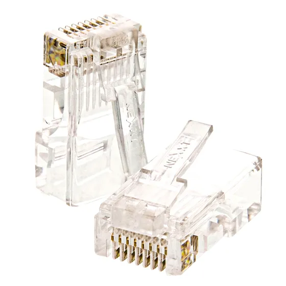 [020773] [AW102NXT01] Nexxt - Conector RJ45 Modular CAT5e (Categoria 5e) 30 Micras Sin Blindaje [100 Unidades]