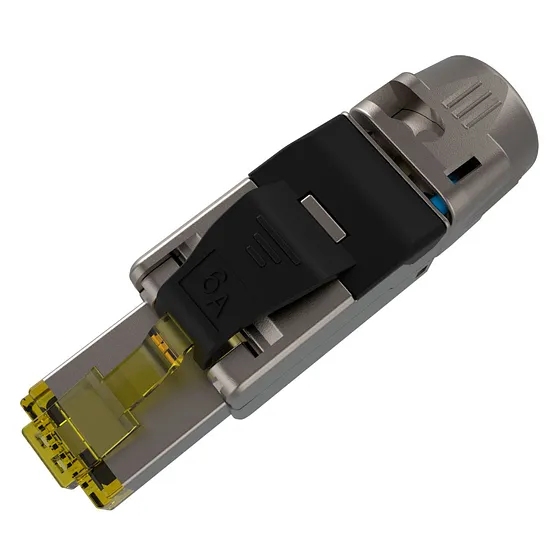 [020774] [AW102NXT07] Nexxt - Conector RJ45 Modular CAT6A (Categoria 6A) XGiga Blindado [Unidad]