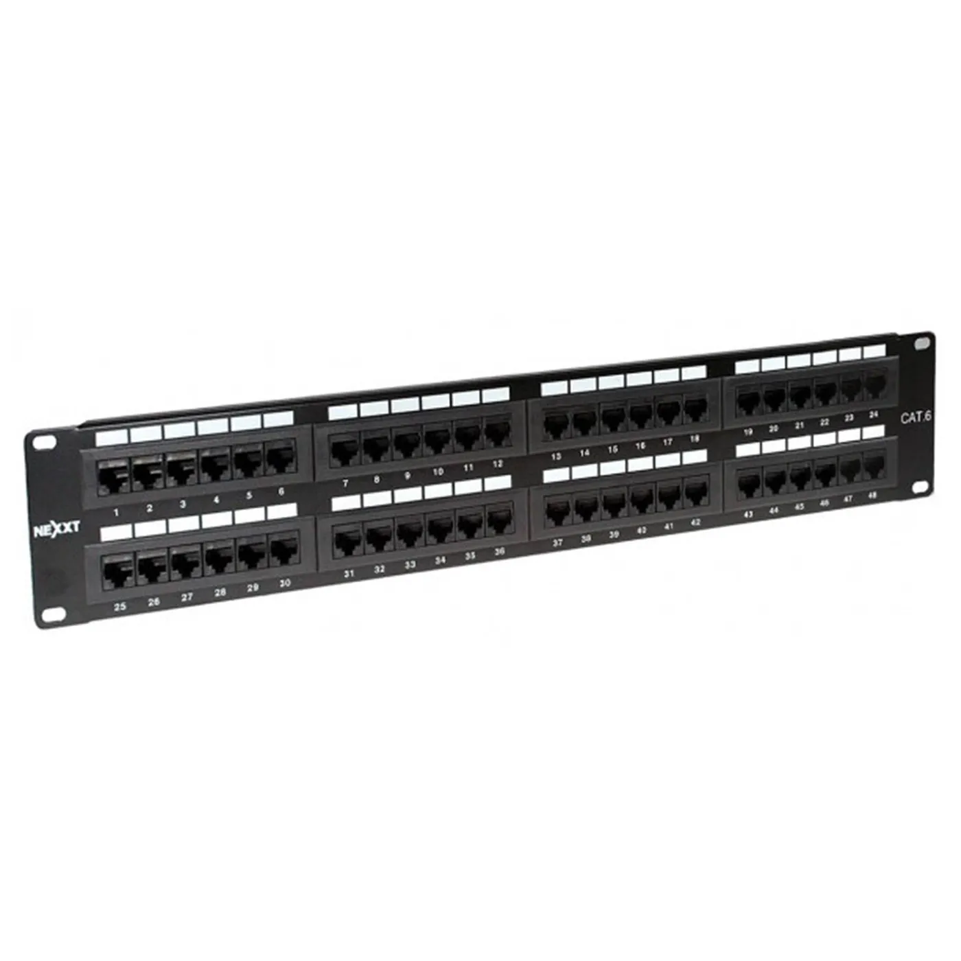 [020775] [AW191NXT11] Nexxt - Patch Panel 48 Puertos CAT6 (Categoria 6)