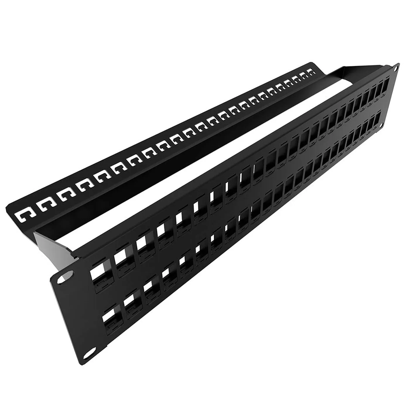 [020776] [AW192NXT41] Nexxt - Patch Panel Modular 48 Puertos 2U Marco Tipo Keystone