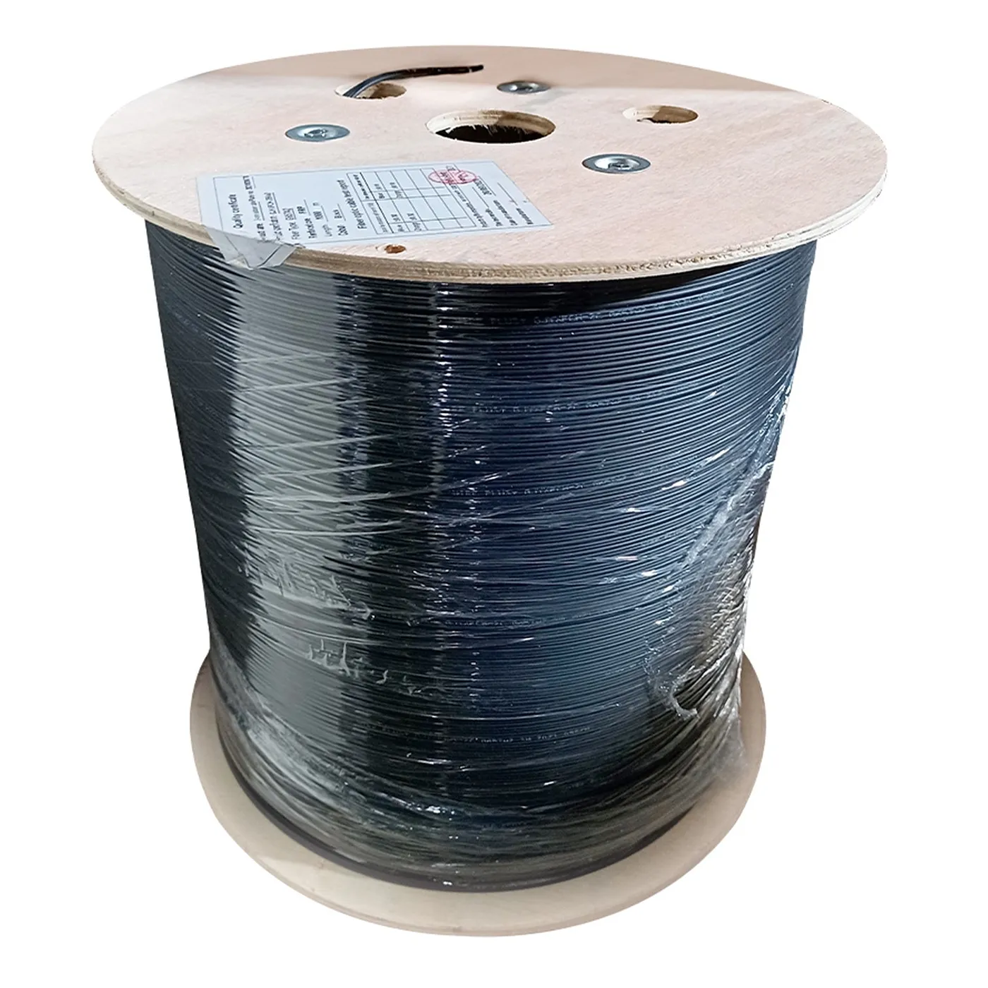 [020652] [WPF-CAB-FTTH-2C-2KM] Wireplus - Cable Drop Outdoor de Fibra Optica FTTH 2 Hilos FRP G657A2 [Bobina 2000 Metros]