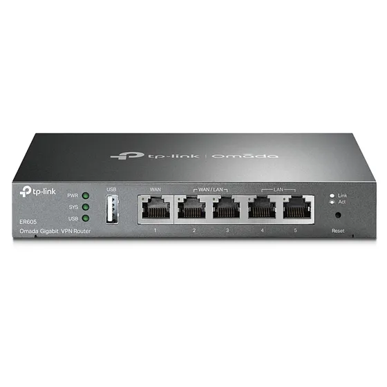 [020656] [ER605] TP-Link - Router Balanceador VPN Gigabit [Omada]