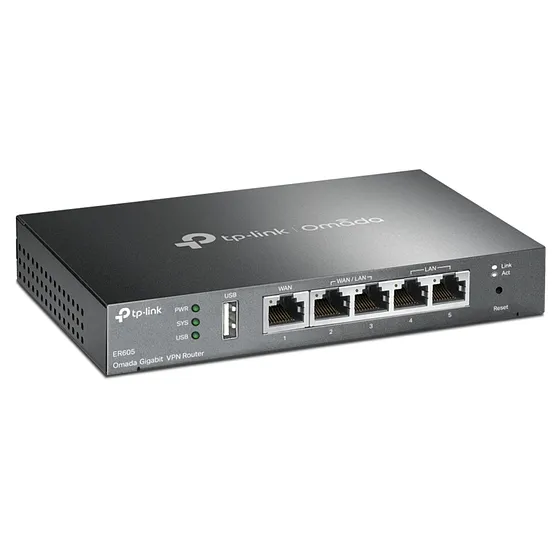 [020656] [ER605] TP-Link - Router Balanceador VPN Gigabit [Omada]