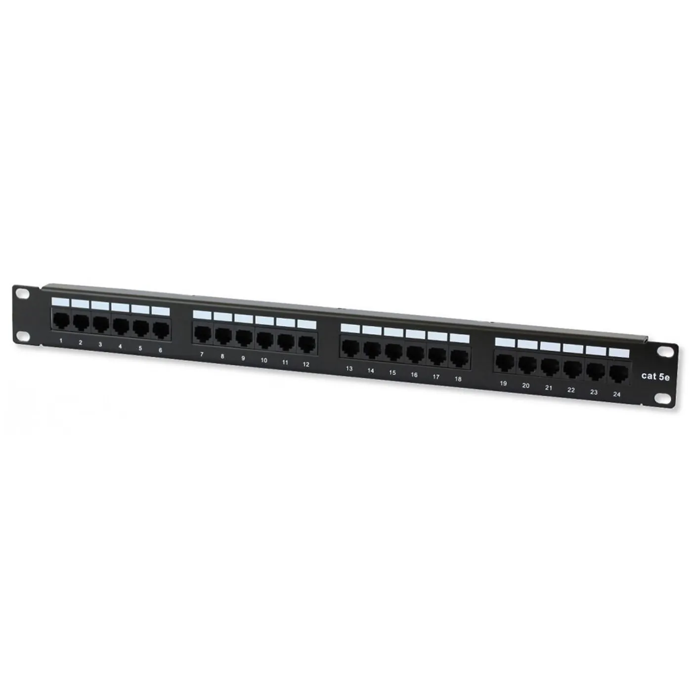 [020666] [STC-5EPP24] STC- Patch Panel 24 Puertos CAT5E CAT5e (Categoria 5e)